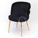NADOR Black Accent Chair