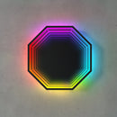 3D Octagon Mirror Light
