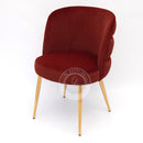NADOR Red Wine Accent Chair