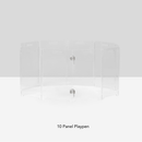 Portable Round Pet Playpen