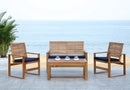 Acacia Patio Furniture Set for Outdoor Dining Comfort