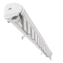 [10X10FT] Awntech Key West Premium Manual Outdoor Retractable Awning [FCM10-SBY] (SAK57132)