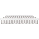 [10X10FT] Awntech Key West Premium Manual Outdoor Retractable Awning [FCM10-SBY] (SAK57132)