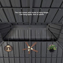 [10X13FT] Alora Large Premium Outdoor Hardtop Aluminum Gazebo With Galvanized Steel Double Roof (SAK74826)