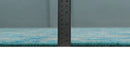 10x14 Hand Knotted Beige and Blue Modern Contemporary Bamboo Silk Area Rug