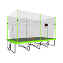 [10X17FT] Large Rectangular Trampoline With Basketball Hoop And Ladder (SAK17482)