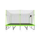 [10X17FT] Large Rectangular Trampoline With Basketball Hoop And Ladder (SAK17482)
