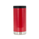 Insulated Slim Can Cooler | Nebraska Engraved | Red | Double Wall Insulated | Made in Alda, NE | RCK Creations & More