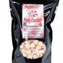 Peppermint White Chocolate Covered Kettle Corn | 5 oz | Non-GMO | Gold Dust Kettle Corn