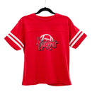 Nebraska Huskers Football Toddler T-Shirt | Red | Multiple Sizes | Lou's Sporting Goods | 24N39TFBT