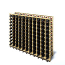 Pine Base Wine Rack 11 Column Custom Standard Bottle Storage