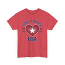 "I Miss America" Heart Unisex Heavy Cotton Tee