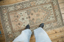3x5 Vintage Distressed Oushak Rug