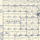 Vintage Map of Crosby County, Texas 1927