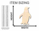 Unfinished Wood Penguin Shape - Animal - Wildlife - Craft - up to 46" DIY