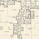 Vintage Map of Oldham County, Texas 1925