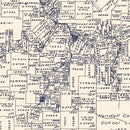 Vintage Map of Kerr County, Texas 1923