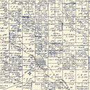 Vintage Map of Mason County, Texas 1921