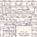 Vintage Map of Hutchinson County, Texas 1922