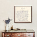 Vintage Map of Knox County, Texas 1923