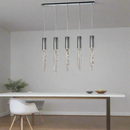 Hanging Crystal Light Fixture for Lobby, Staircase, Stairwell
