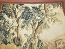 4' X 6' Tapestry French Design Handmade Aubusson Weave Nature One Of A Kind