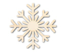 Unfinished Wood Snowflake Shape | Winter Decor | DIY Craft Cutout | up to 46" DIY