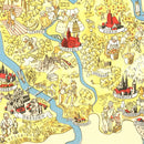 Vintage Map of Germany 1935