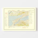 Vintage Turkey World War II Map 1942