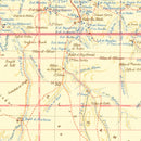 Vintage North Africa World War II Map 1942
