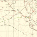 Vintage Baghdad World War II Map 1944