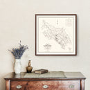 Vintage Map of Calhoun County, South Carolina 1938