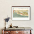 Vintage Map of Isle of Palms, South Carolina 1910