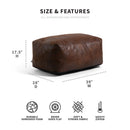Nestle Loveseat Ottoman