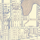 Vintage Map of Lakeland, Florida 1930