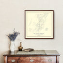 Vintage Map of Lake County, Tennessee 1930