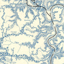 Vintage Map of Dekalb County, Tennessee 1952