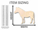 Unfinished Wood Zebra Shape - Africa - Animal - Wildlife - Craft - up to 46" DIY