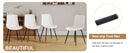 Table and chair set. Modern minimalist grey marble textured MDF dining table with metal frame. Comes with 6 chairs with PU cushions and black metal legs.