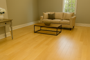 Living room with engineered wood flooring maple 5 inch wide 84 inch length installed