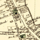 Vintage Map of Liberty Township, Sullivan County, New York 1875
