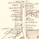 Vintage Map of Cedarville, New Jersey 1876