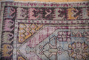 2.5x4 Vintage Distressed Oushak Rug