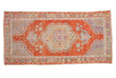 2.5x5 Vintage Distressed Oushak Rug Runner