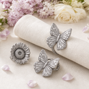 Butterfly and Flower Napkin Rings