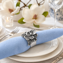 Magnolia Napkin Rings - set of 4