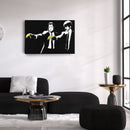 Pulp Fiction Banana Canvas – Funny Movie Wall Art