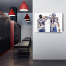 Josh Allen & Stefon Diggs Canvas Art – Buffalo Bills Wall Decor