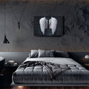 Banksy Angel Wings Canvas Wall Art Decor - Urban Street Art Poster