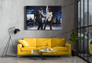Pulp Fiction Poster Dance Twist Scene Movie Hand Made Posters Canvas Print Wall Art Home Decor